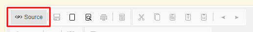 Botão para gerar código HTML no editor online